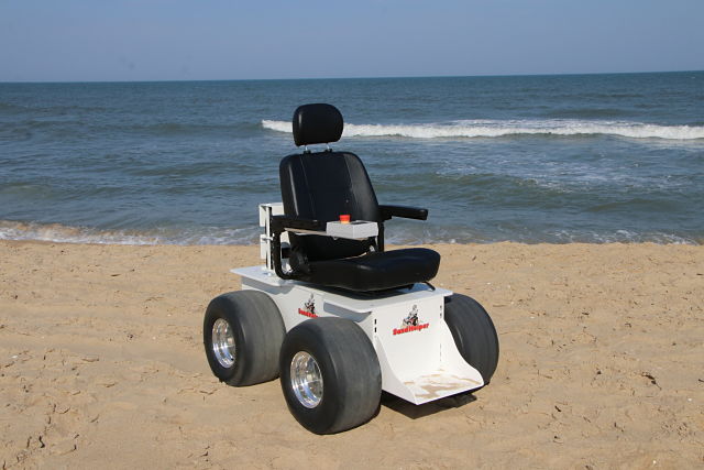 Sand Helper - All Terrain Wheelchair Gallery
